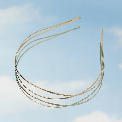 The Hair Edit Carved Chaplet Headband - New