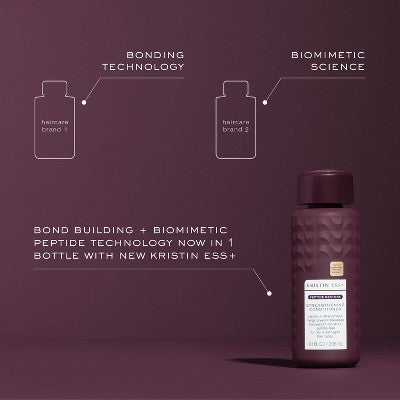 Kristin Ess + Peptide Restore Strengthening Conditioner 10 fl oz - Imperfect Container