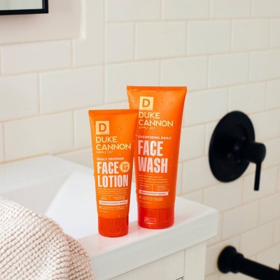 Duke Cannon Energizing Daily Face Wash 6 fl. oz - Imperfect Container