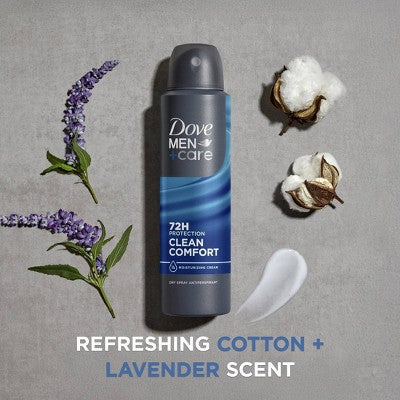 Dove Men+Care 72-Hour Dry Spray 3.8oz/2ct - New