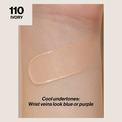 Revlon ColorStay Makeup for Normal/Dry Skin with SPF 20 110 Ivory 1 fl oz - Imperfect Container