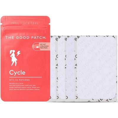 The Good Patch Cycle Plant-Based Vegan Wellness Patch 4ct. - New