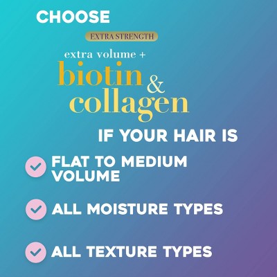 OGX Extra Strength Biotin and Collagen Conditioner 25.4 fl oz - New