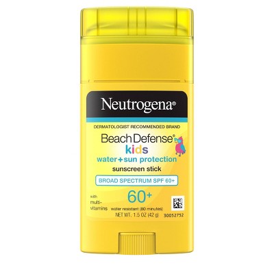 Neutrogena Beach Defense Water Resistant Kids Sunscreen Stick SPF50 - 1.5oz