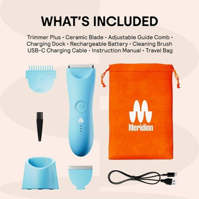 Meridian Trimmer Plus Below-the-Belt Groomer Sky - Imperfect Box