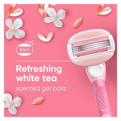Venus Comfort Glide White Tea Women Razor Blade Refills 8ct - Missing Box