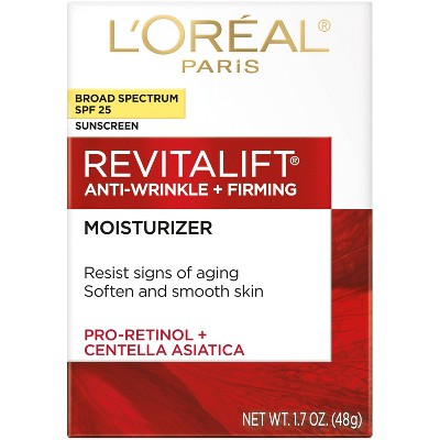 L'Oreal Paris Revitalift Anti-Wrinkle + Firming Day Cream SPF 25 1.7oz - Imperfect Box