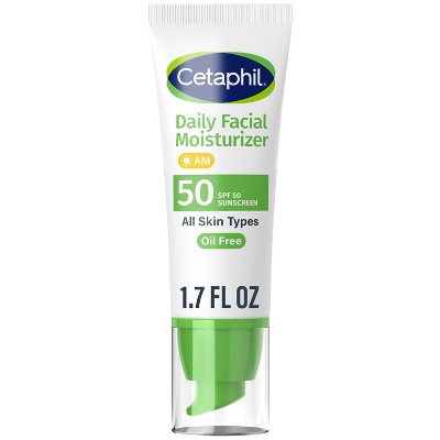 Cetaphil Daily Face Moisturizer Sunscreen SPF 50 1.7 fl oz - Imperfect Box