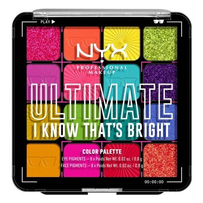 NYX Professional Makeup Ultimate Eyeshadow Palette 0.32 oz - Imperfect Container