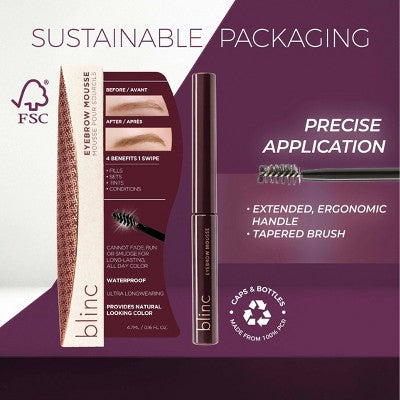 Blinc Eyebrow Mousse Light Brunette 0.158 fl oz