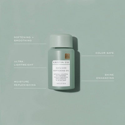 Kristin Ess Softening Lightweight Hair Oil 1.69 fl oz - Imperfect Box