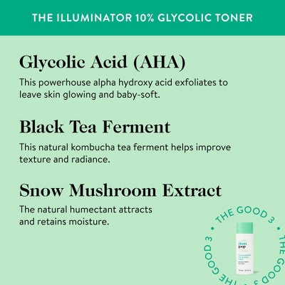 good.clean.goop beauty The Illuminator 10% Glycolic Toner 3.4 fl. oz.