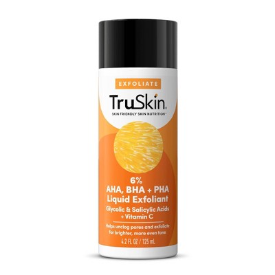 TruSkin Liquid Exfoliant with Vitamin C 4.2 fl oz - New