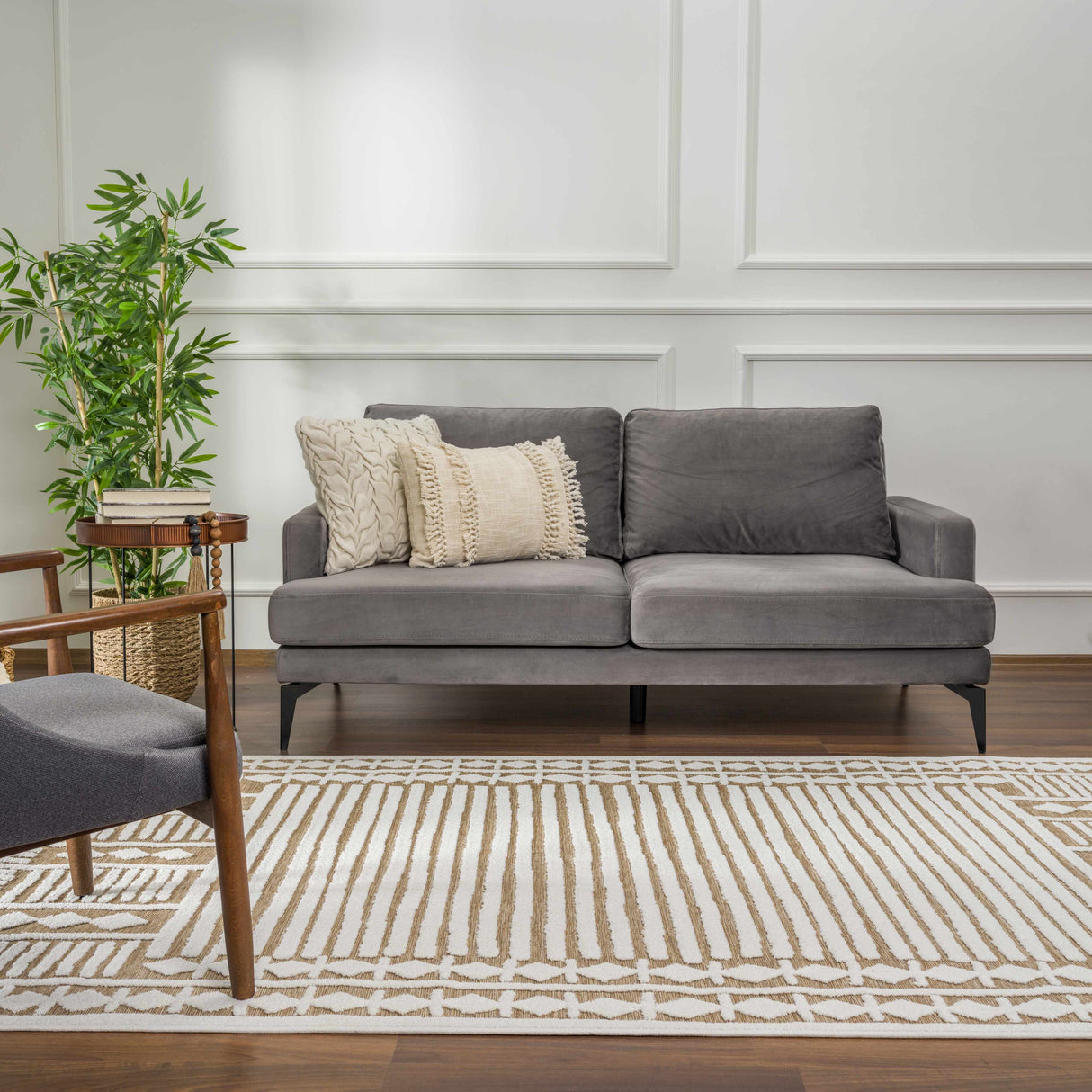 Jalaud 3D Outdoor Area Rug - Clearance