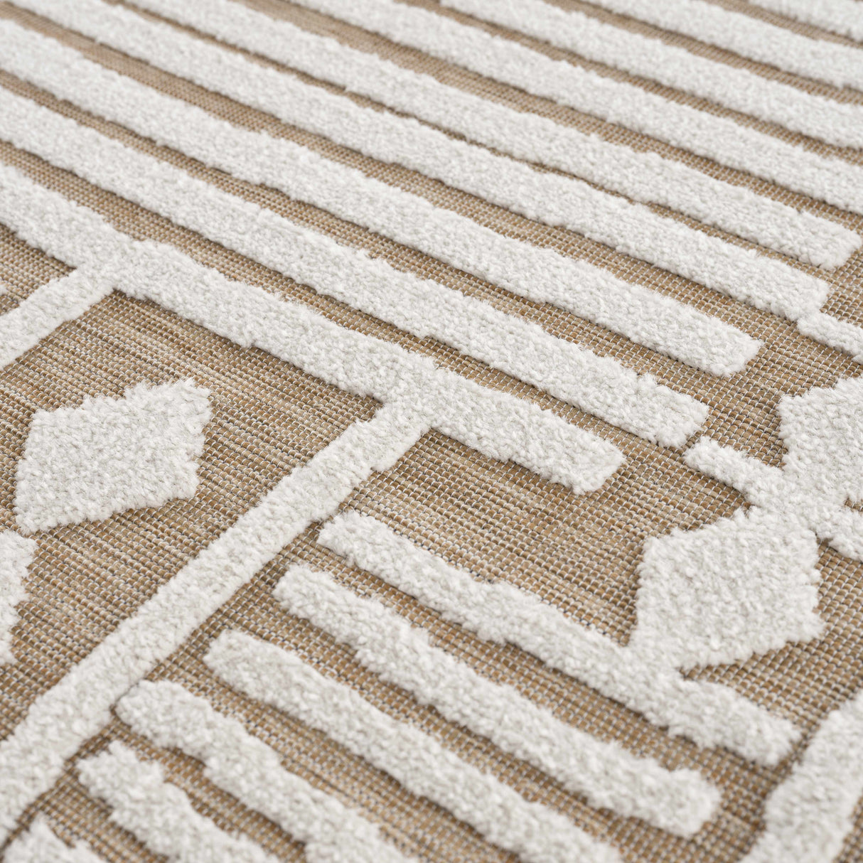 Jalaud 3D Outdoor Area Rug - Clearance