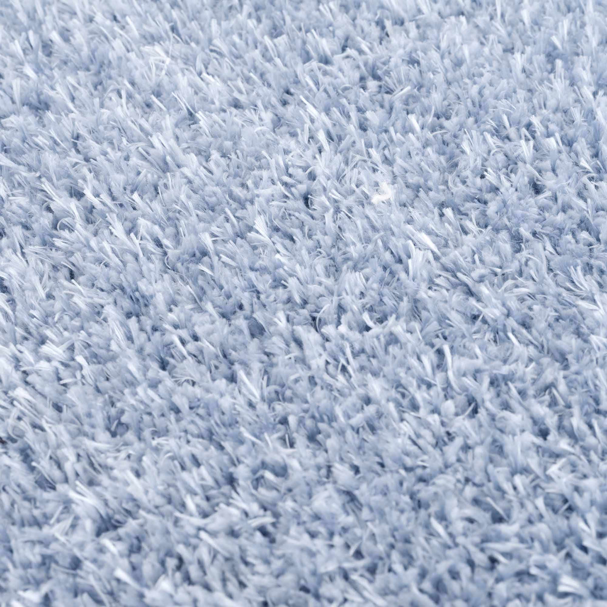 Faina Solid Aqua Shag Washable Area Rug - Clearance