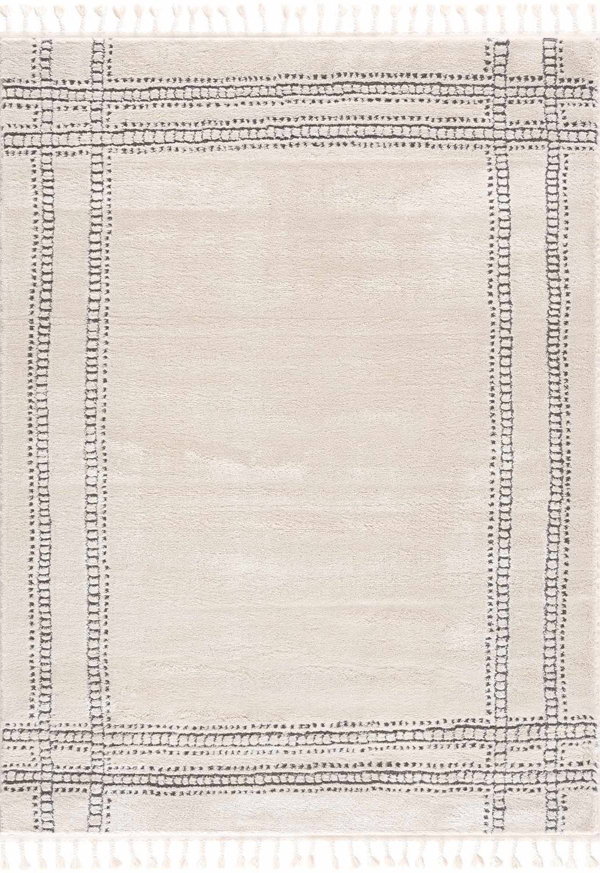 Boutique Rugs Ryuu Ivory & Gray Area Rug