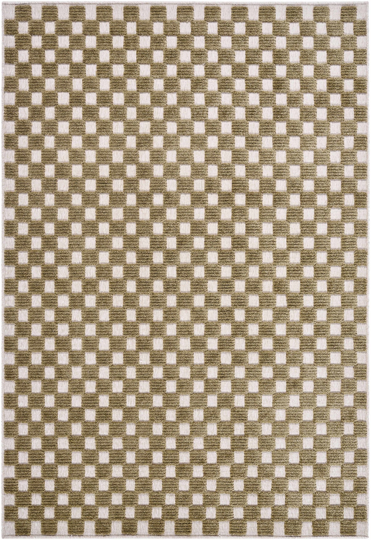 Anthea Olive Washable Area Rug