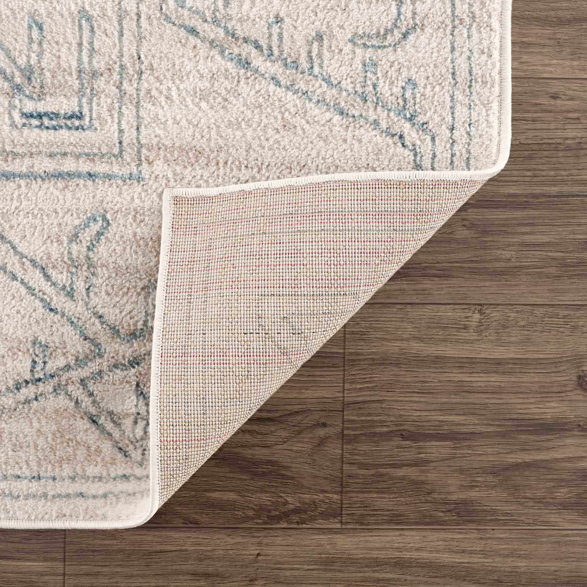 Boutique Rugs Divya Cream & Silver Blue Area Rug - view 12