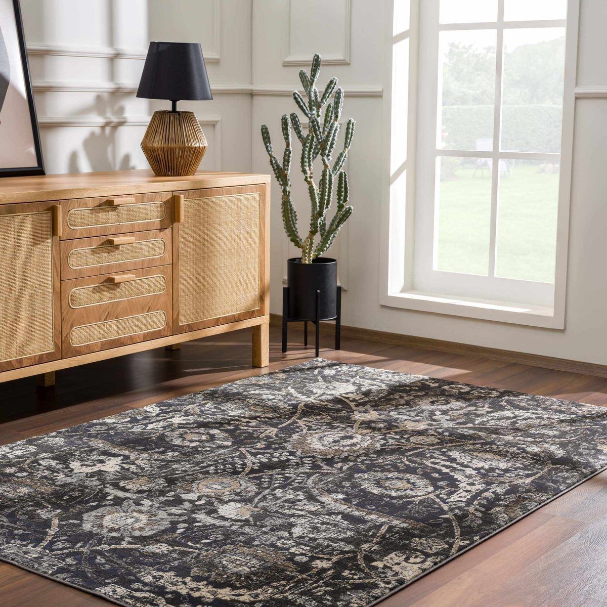 Boutique Rugs Georgiana Charcoal Area Rug - view 4