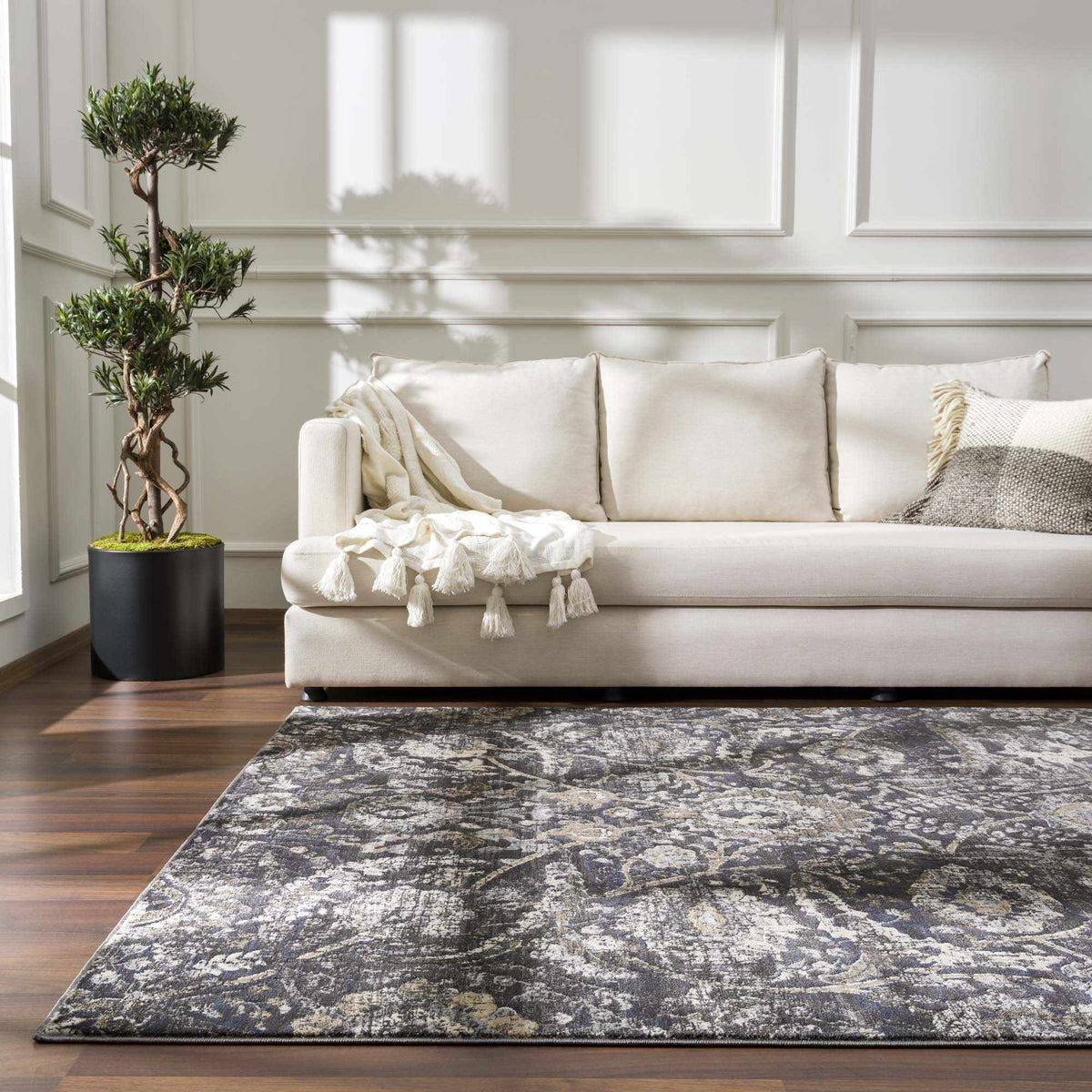 Boutique Rugs Georgiana Charcoal Area Rug - view 10