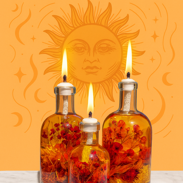The Sun - Oil Candle