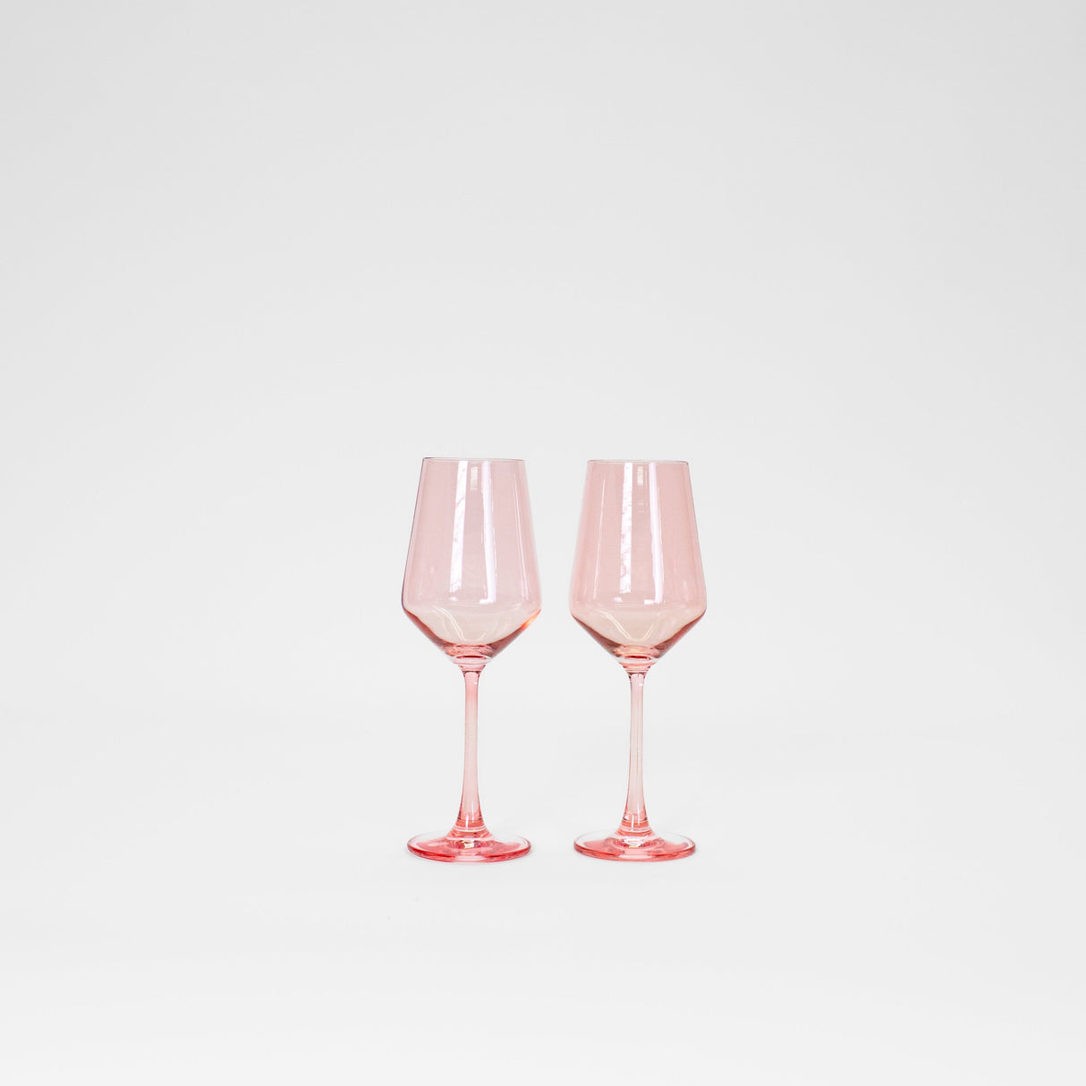 Tickle Me Pink - Colored Wine Glass