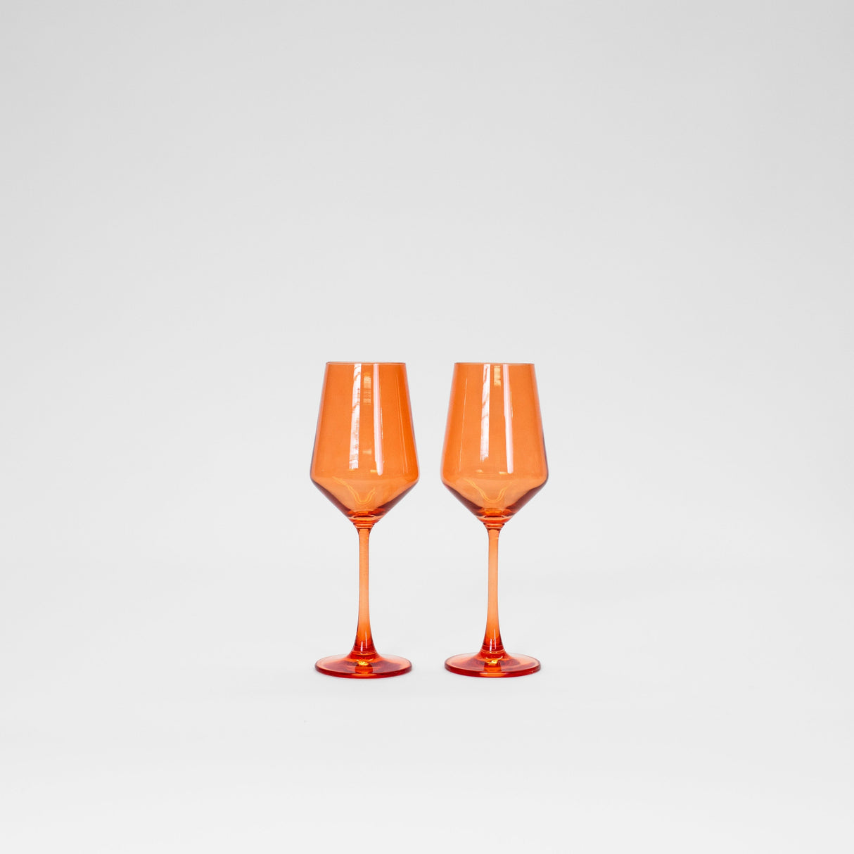 Aperol Orange - Colored Wine Glass