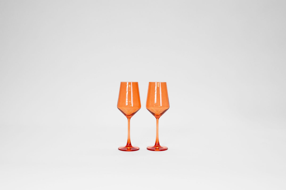 Aperol Orange - Stemless Colored Wine Glass