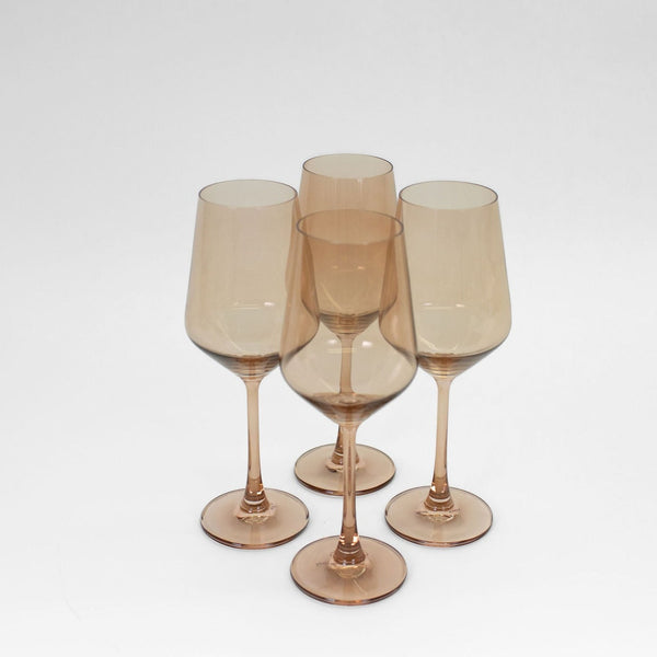 Brown Sugar - Colored Wine Glass