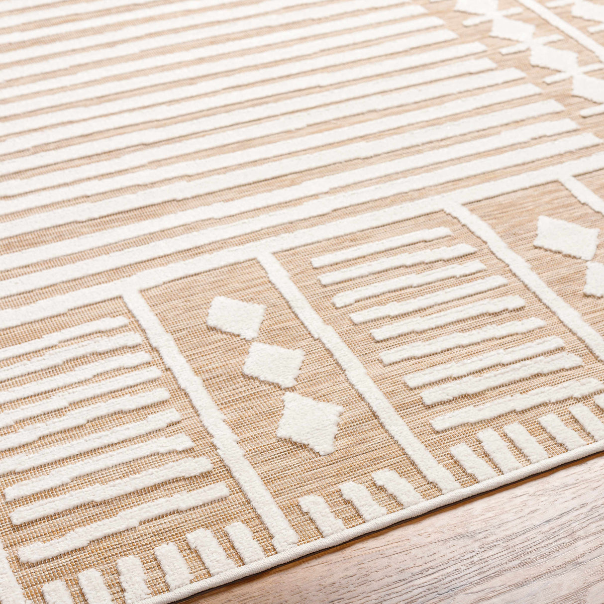 Jalaud 3D Outdoor Area Rug - Clearance