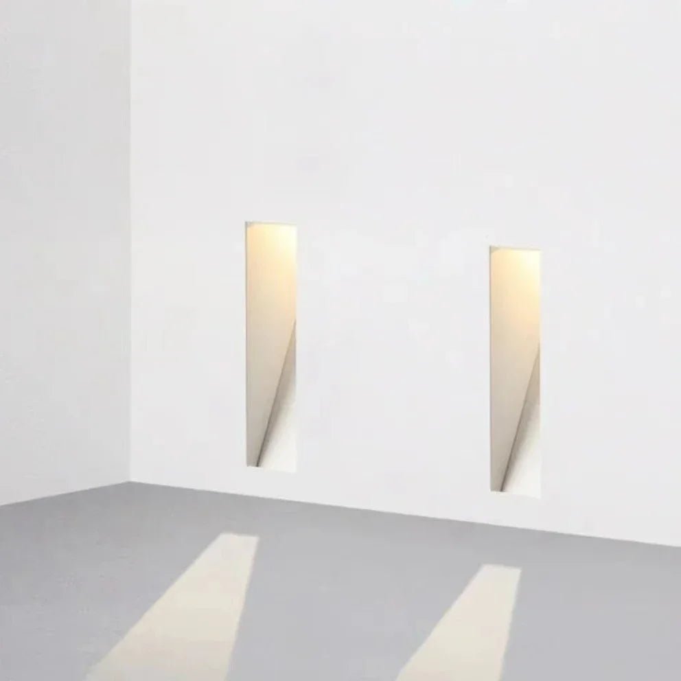 LED Stair Light with Motion Sensor Recessed Wall Step Light 110-240V