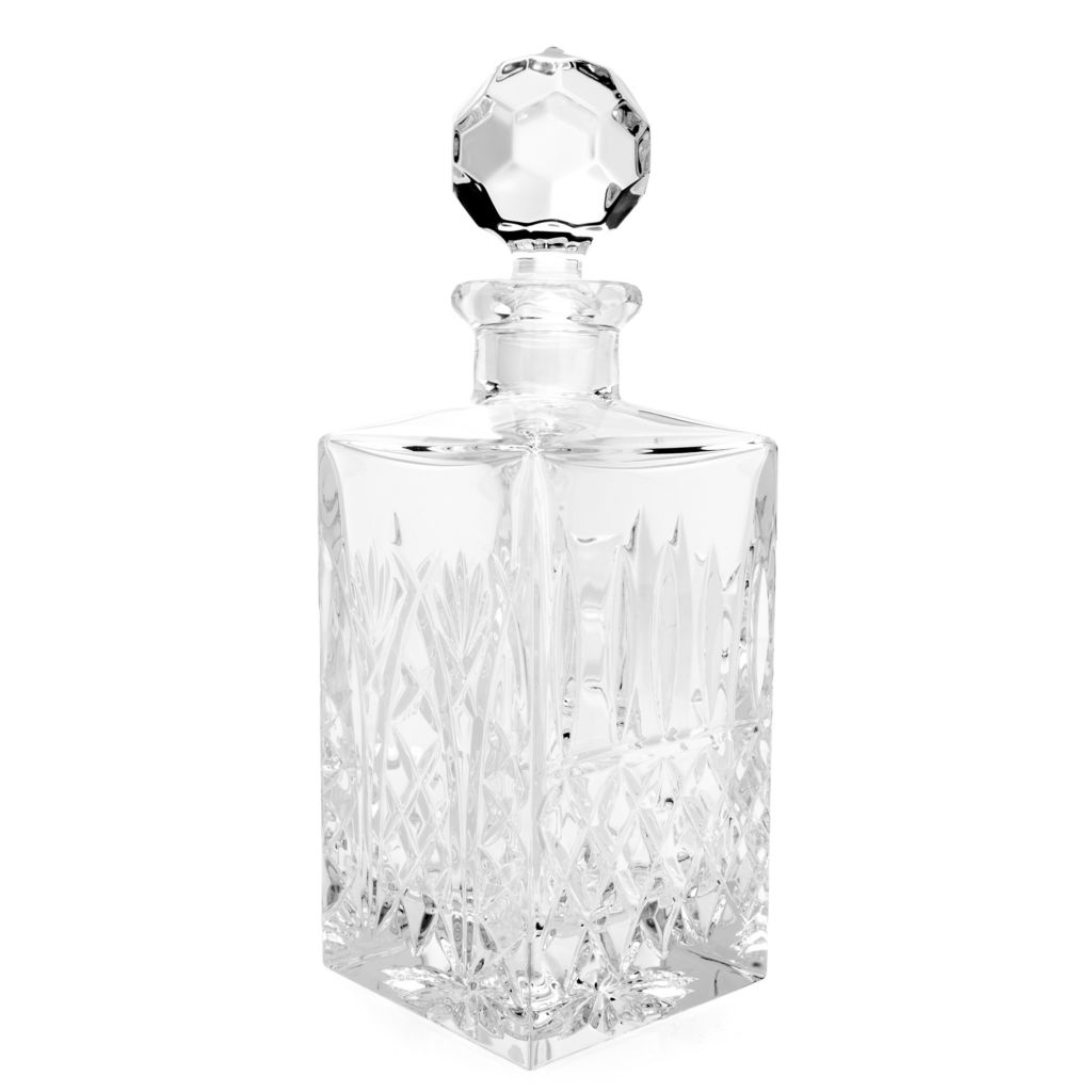 Waterford Crystal Patterns of the Sea 22 oz Square Decanter