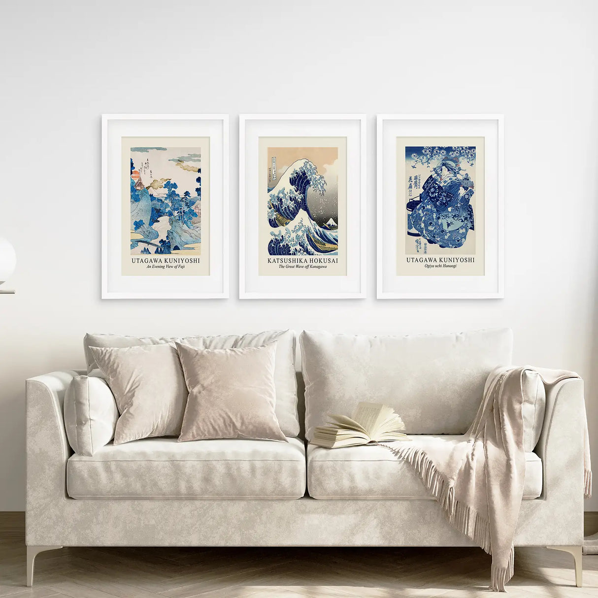 The Great Wave of Kanagawa Japanese Woodblock Art Print