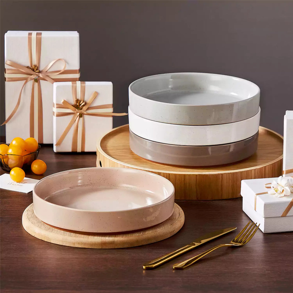 Leah Pasta Bowls Set of 4
