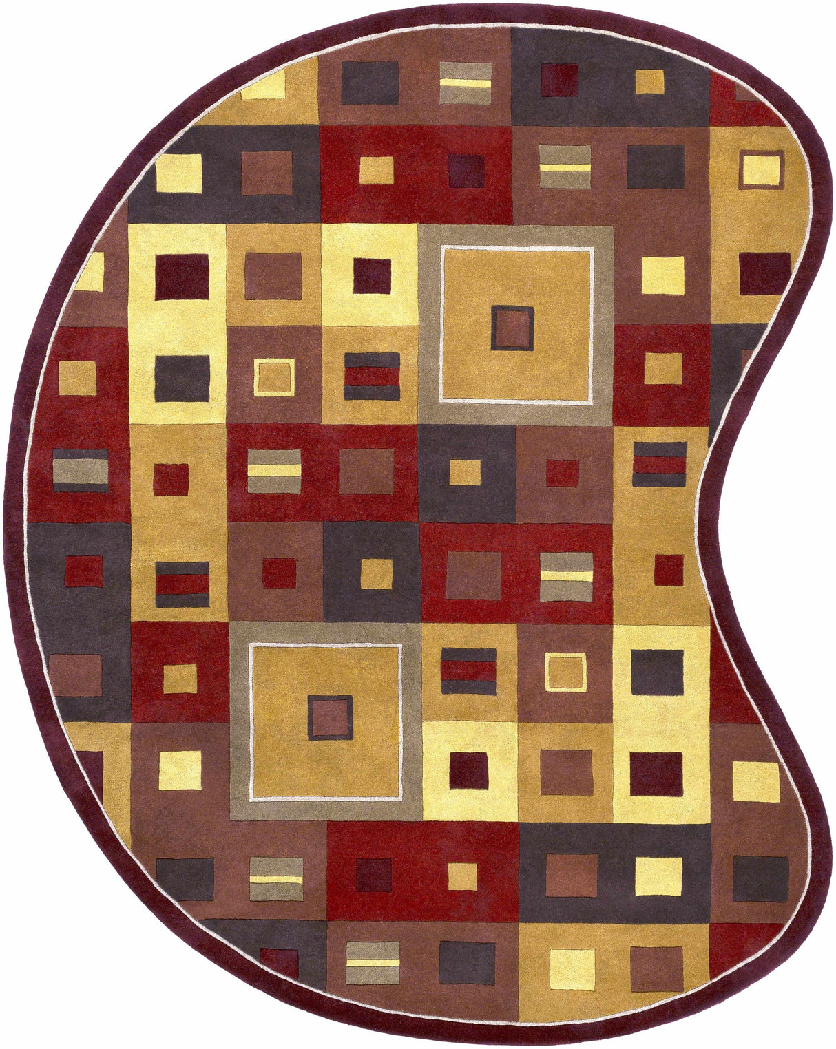 Lengby Modern Wool Rug - Clearance