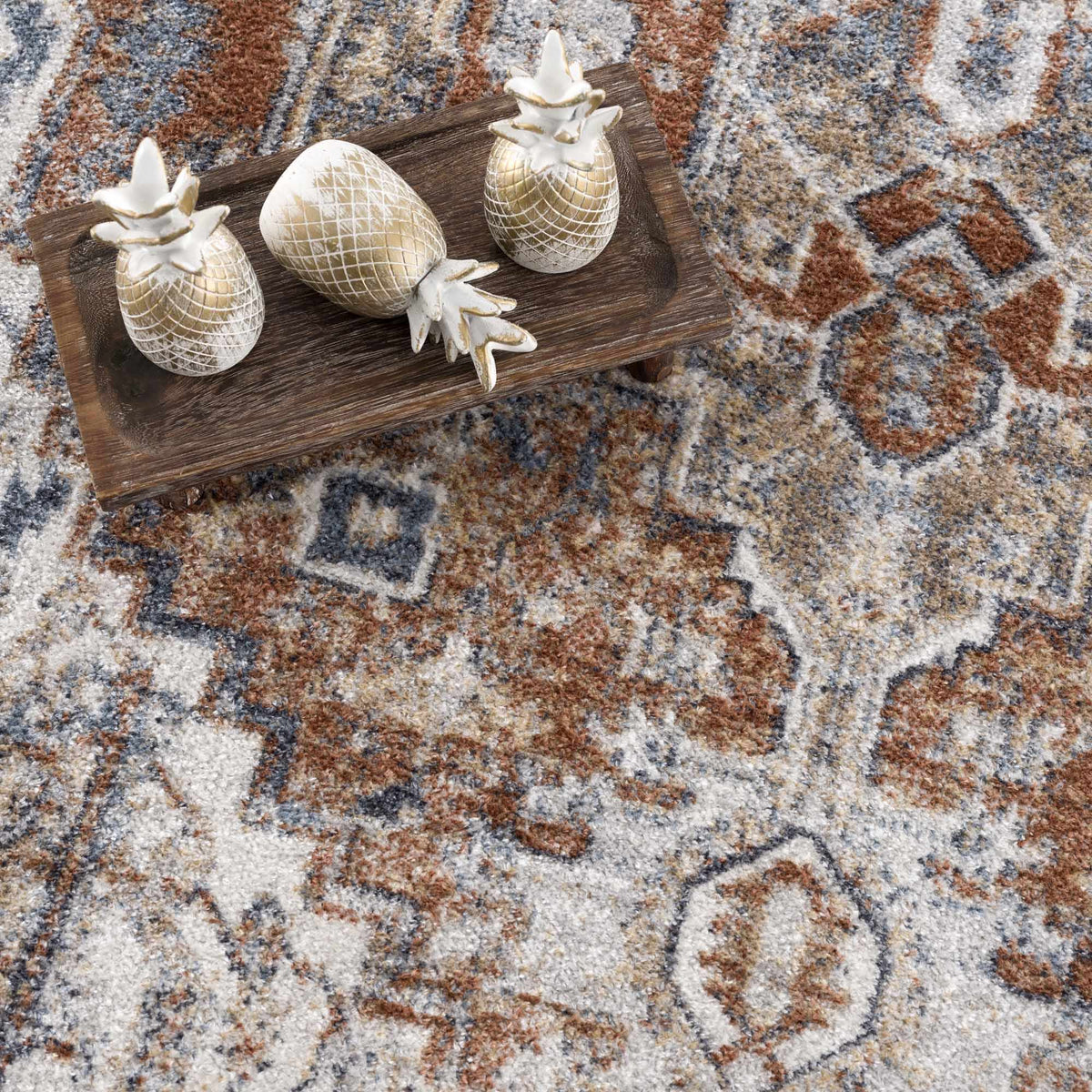 Boutique Rugs Rust Hera Washable Area Rug - view 14