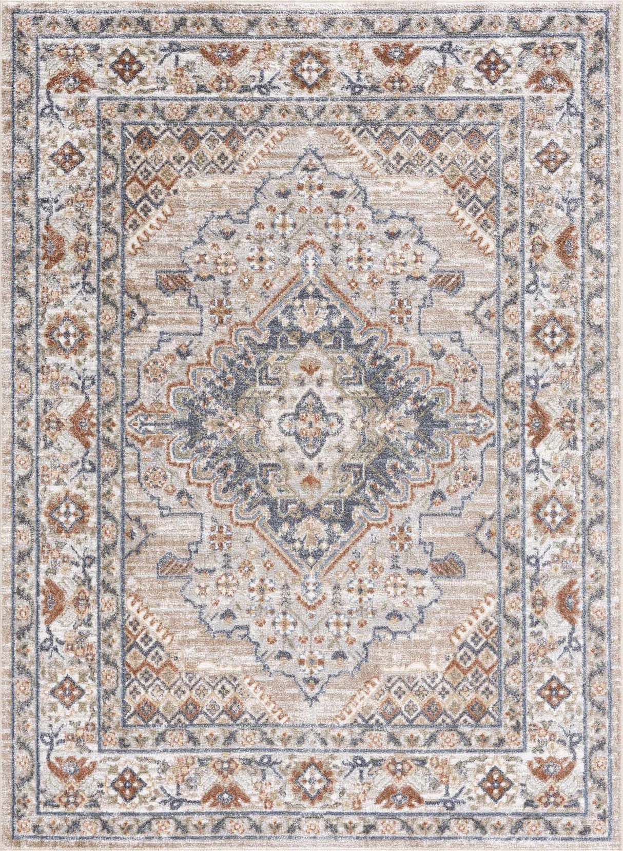 Erez Flat Pile Washable Rug - Promo