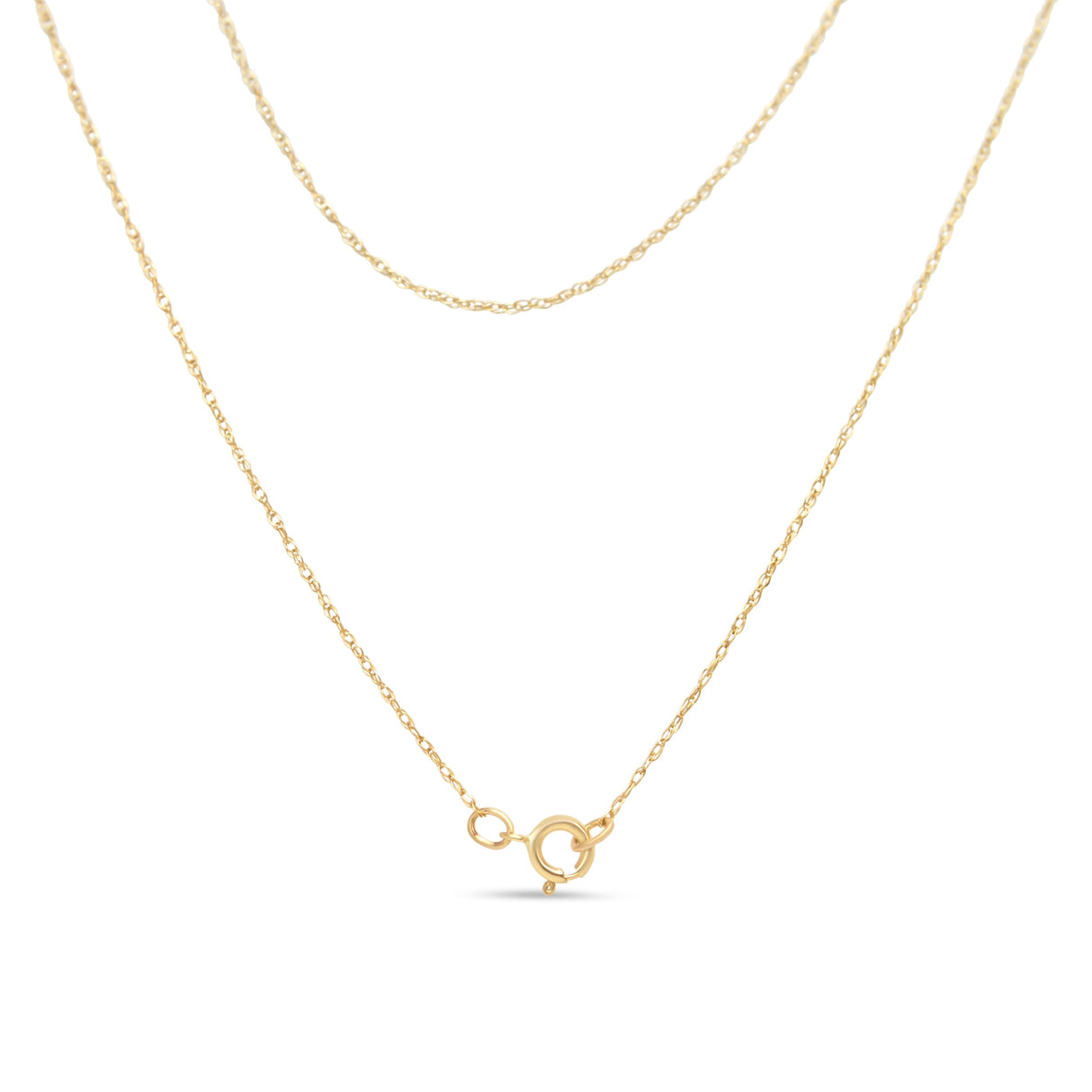 10K Yellow Gold Plated .925 Sterling Silver 1/10 Cttw Miracle Set Round Diamond Square Box Shape 18" Pendant Necklace (K-L Color, I2-I3 Clarity)