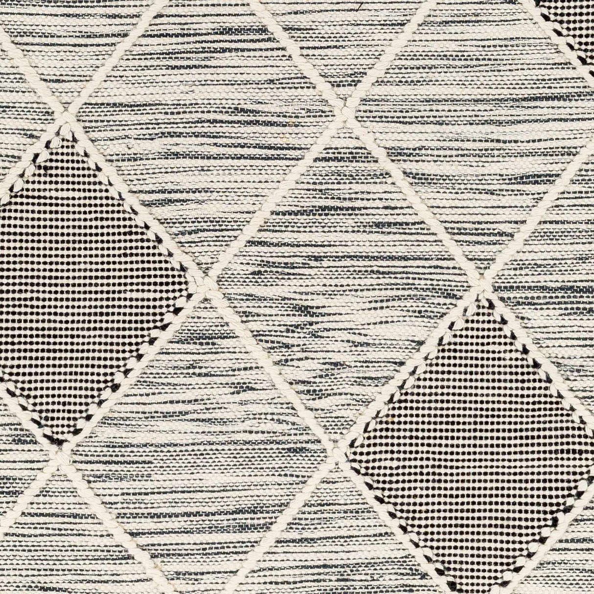 Mabua Tasseled Jute&Wool Rug - Clearance