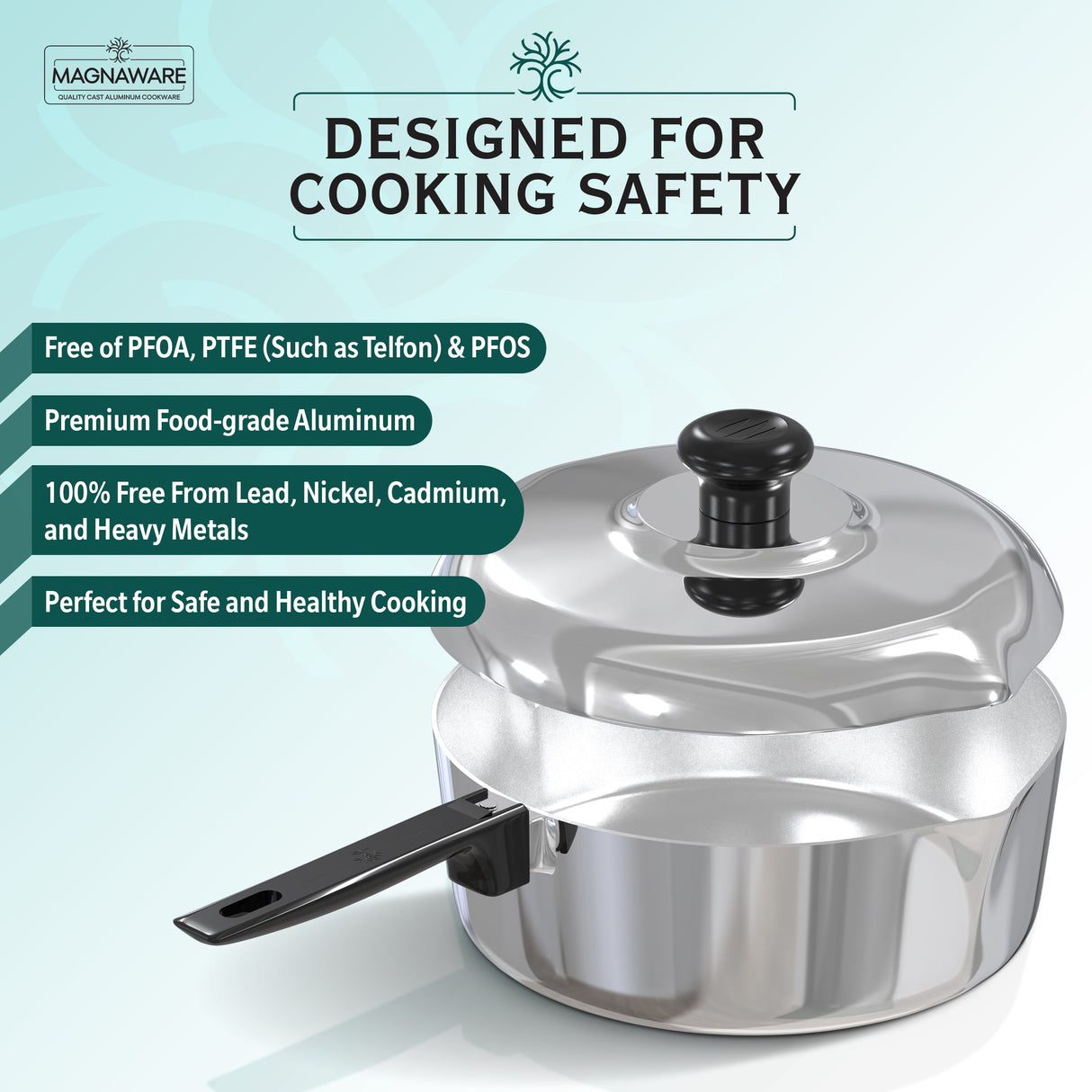 MAGNAWARE 12 Inch Sauté Pan with Lid - view 6