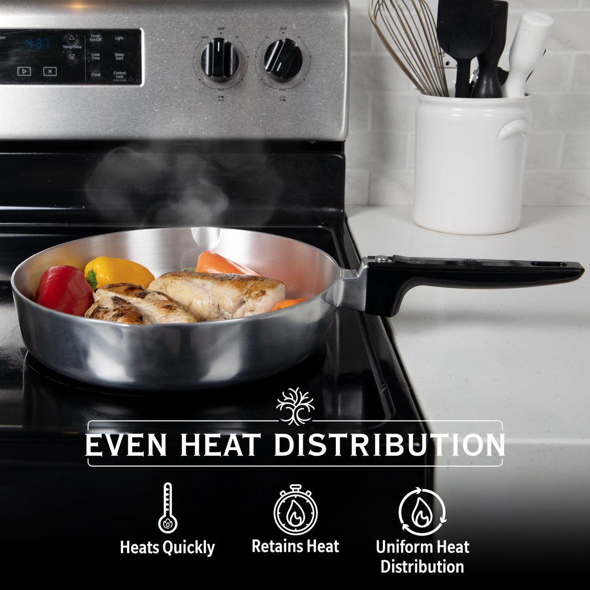 10 Inch Sauté Pan with Lid