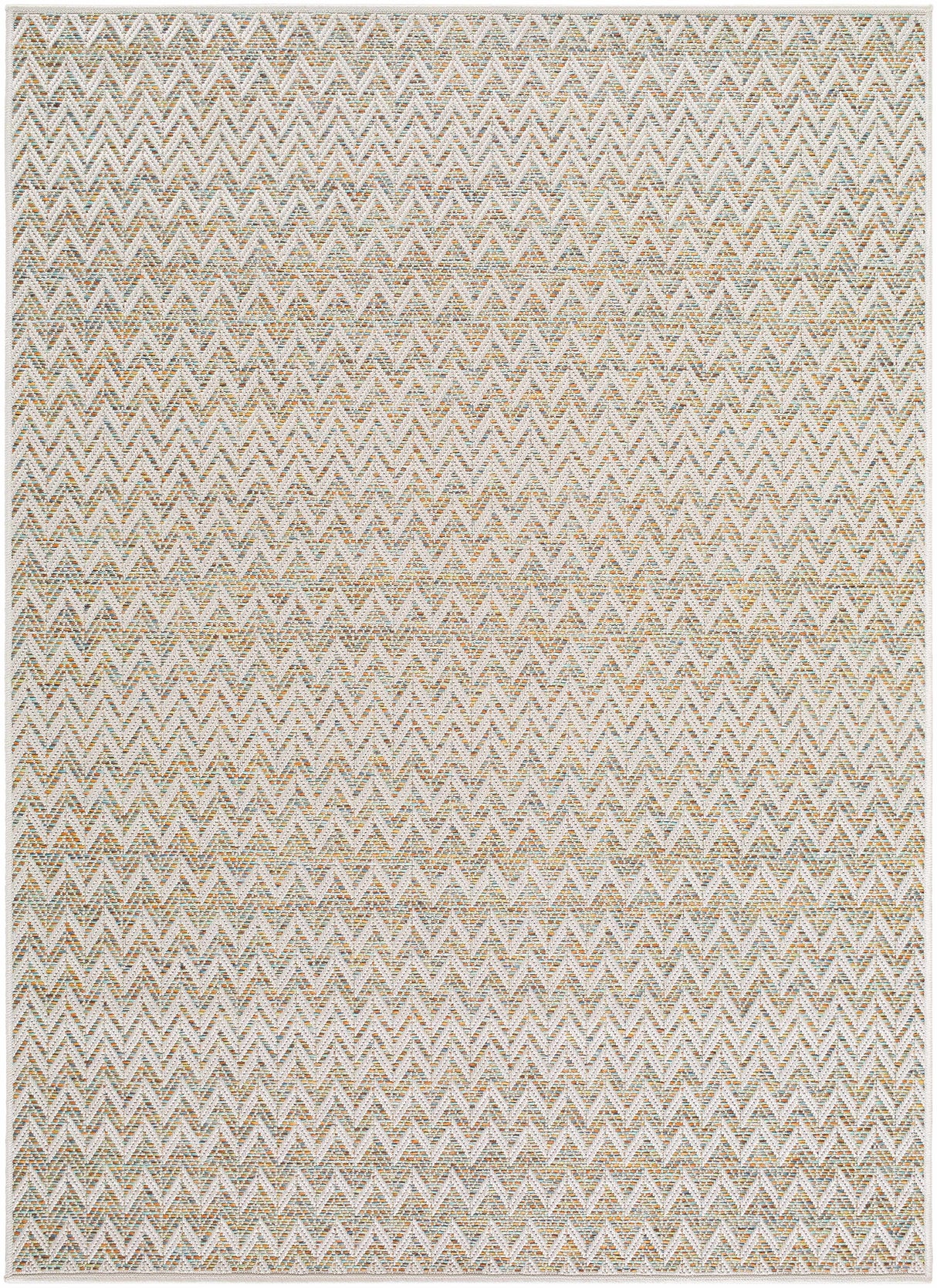 Alazne Ivory Outdoor Area Rug