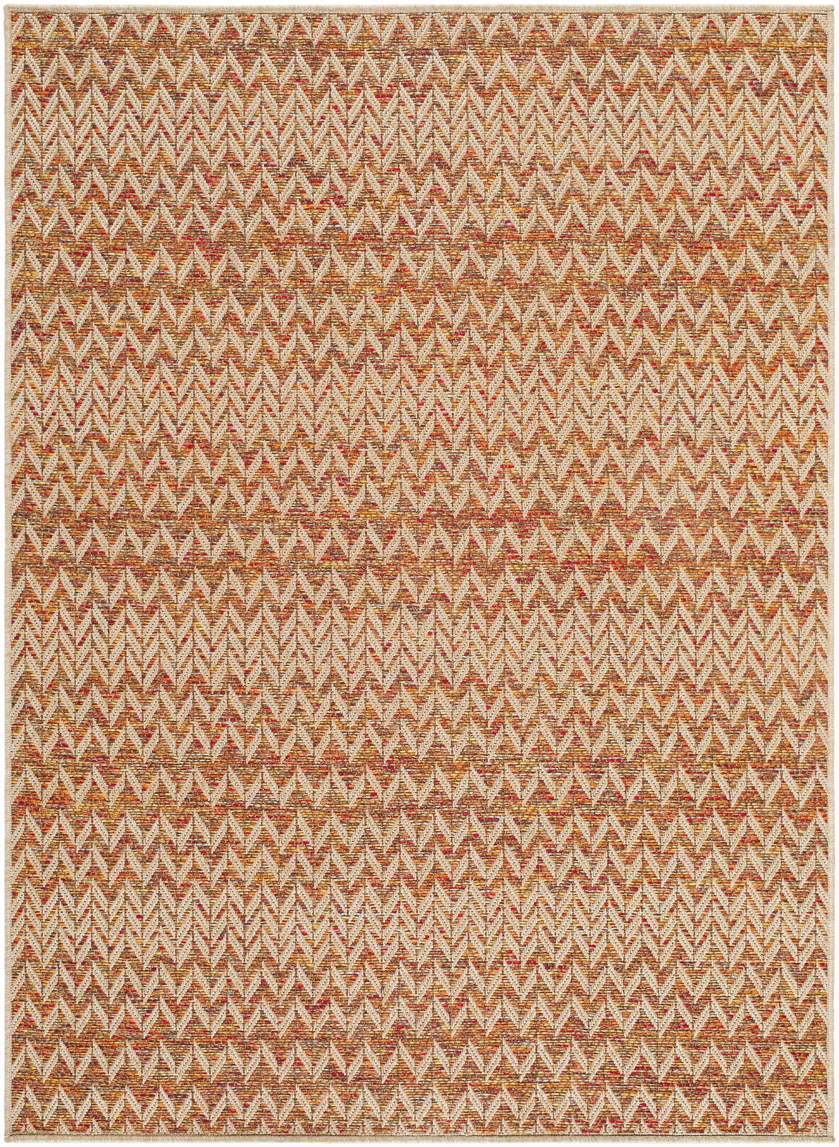 Alazne Burnt Orange Area Rug