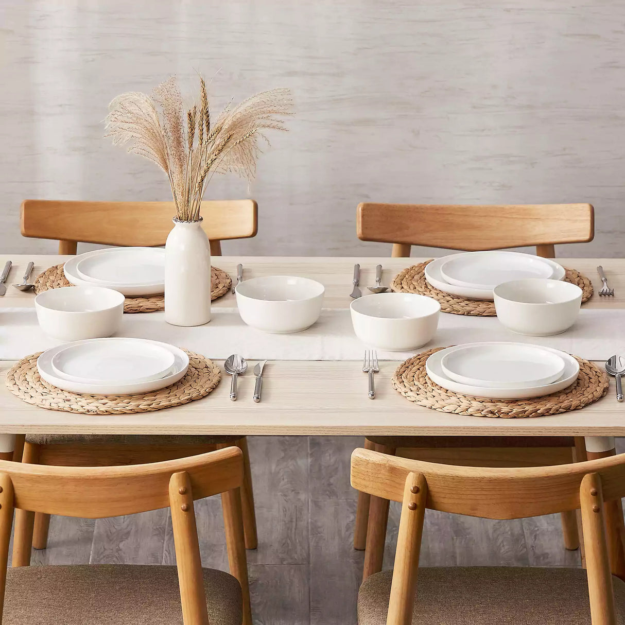 Mina 12 Piece Dinnerware Set