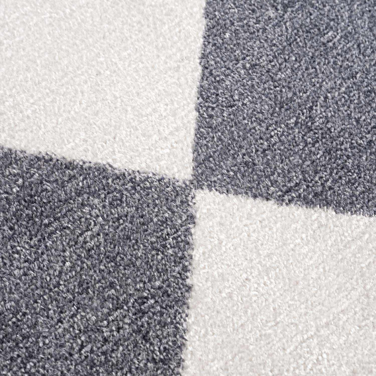 Ulric Navy Blue Diamond Washable Area Rug