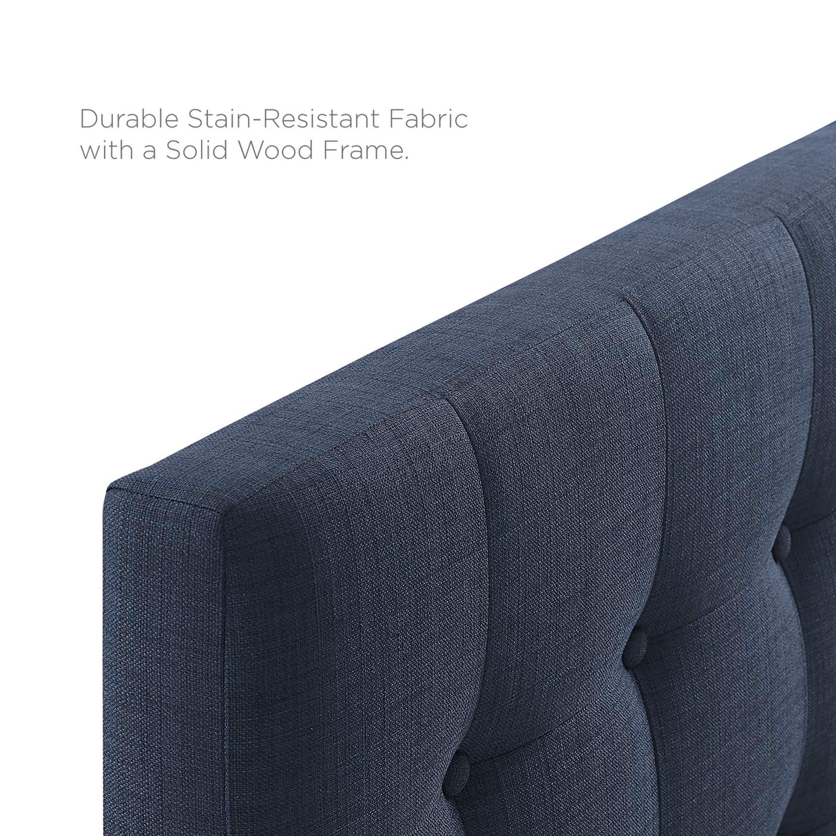 Emily Upholstered Fabric Queen Headboard by Modway