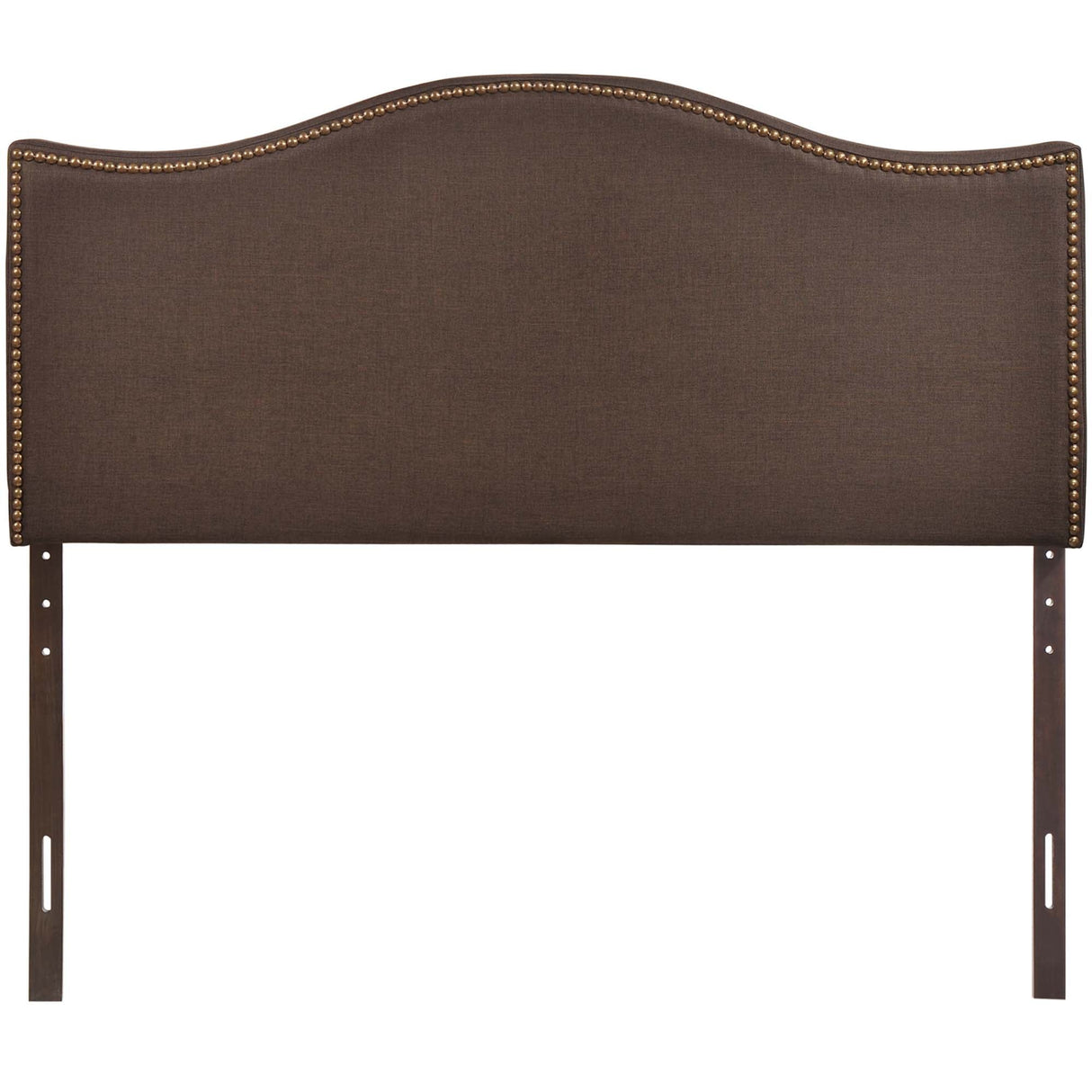 Curl Nailhead Upholstered Queen Headboard by Modway