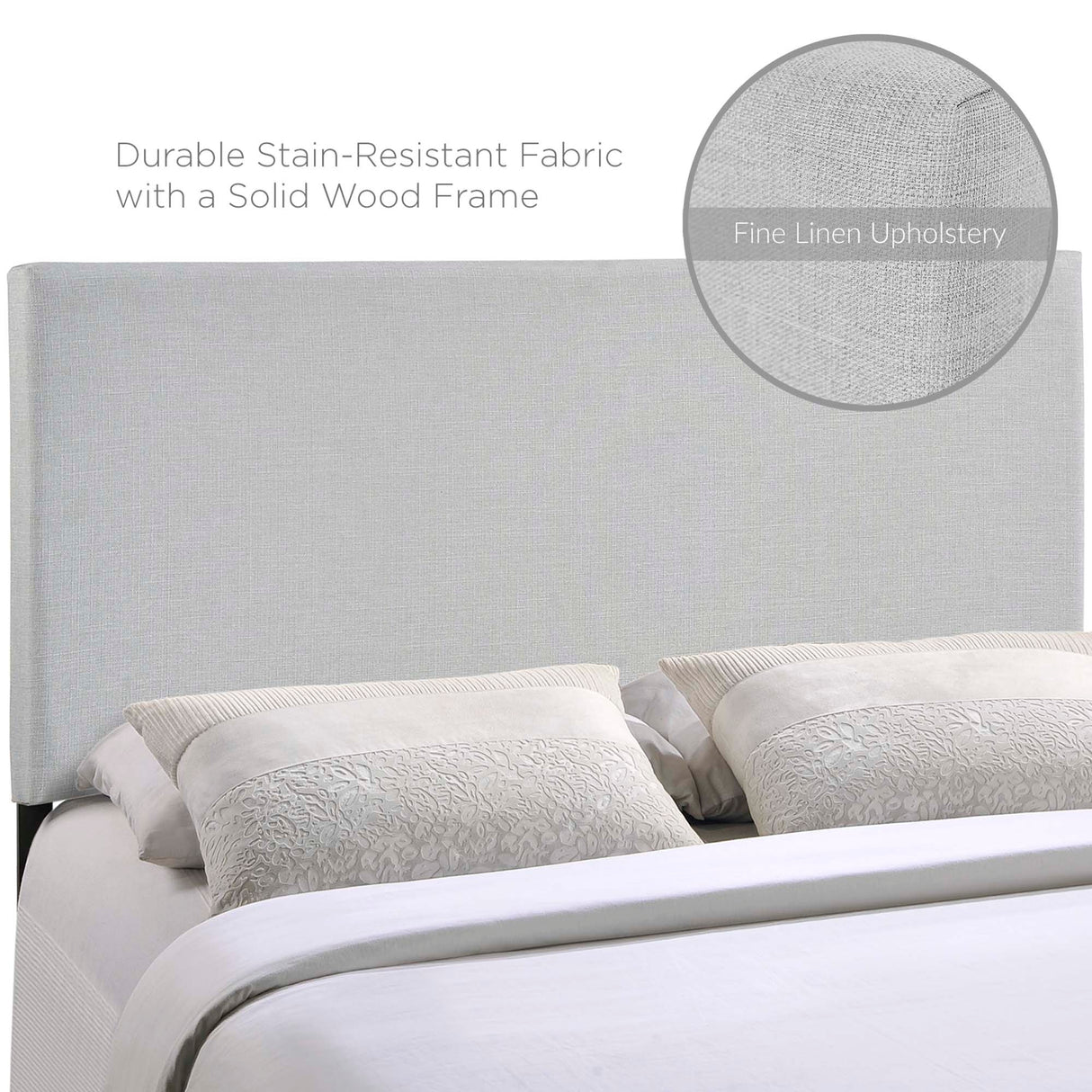 Region Upholstered Fabric Full Headboard by Modway