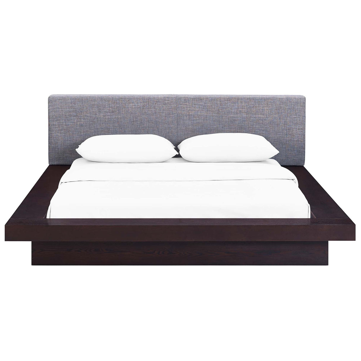 Freja Fabric Queen Platform Bed by Modway